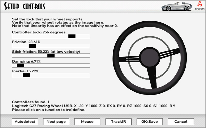 wheel setup racer